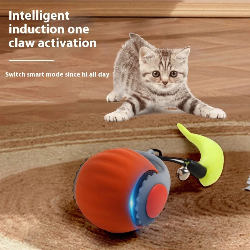 Automatic Cat Teasing Ball, Cat Self Hi Ball, Toy Ball, Soothing Tool