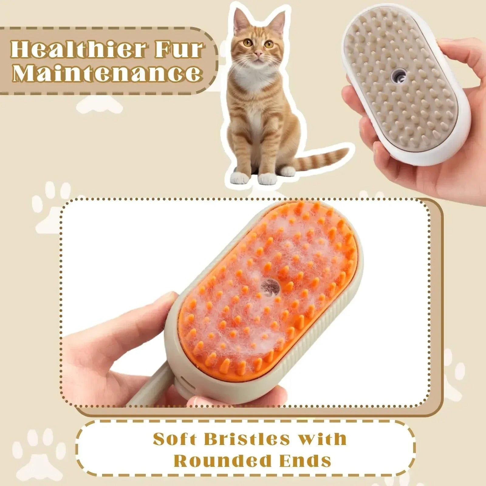 Cat and Dog Pet Spray Massage Comb